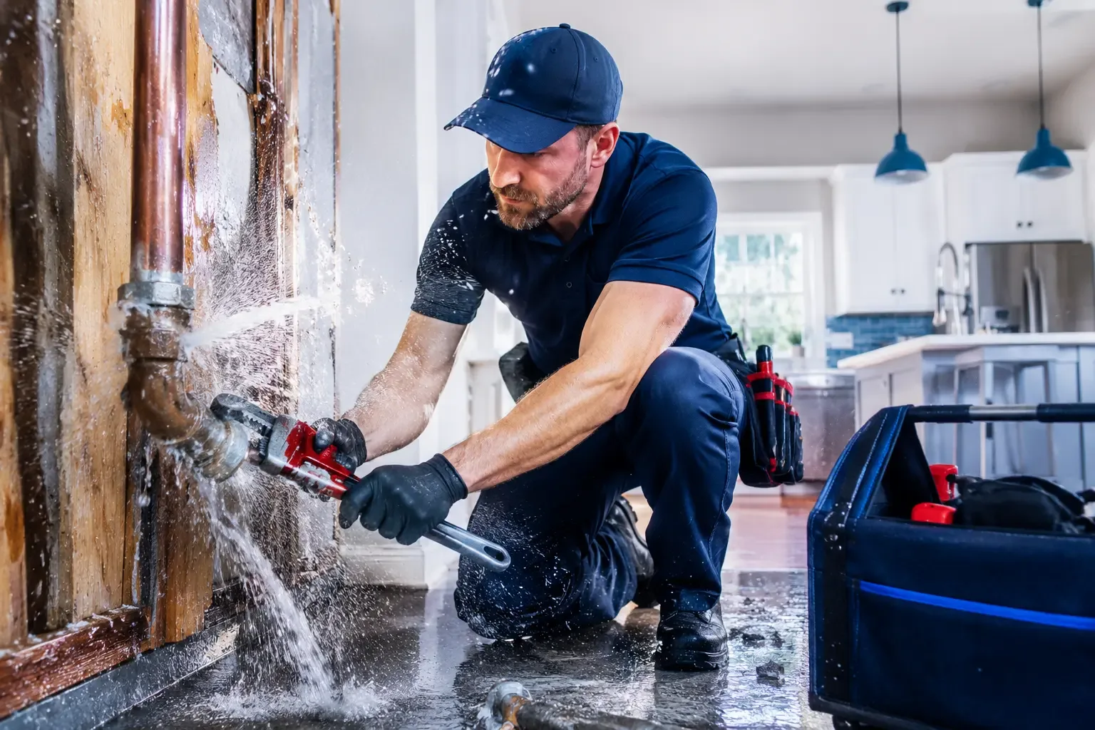 Local emergency pipe repair professionals in Brooklyn, MS